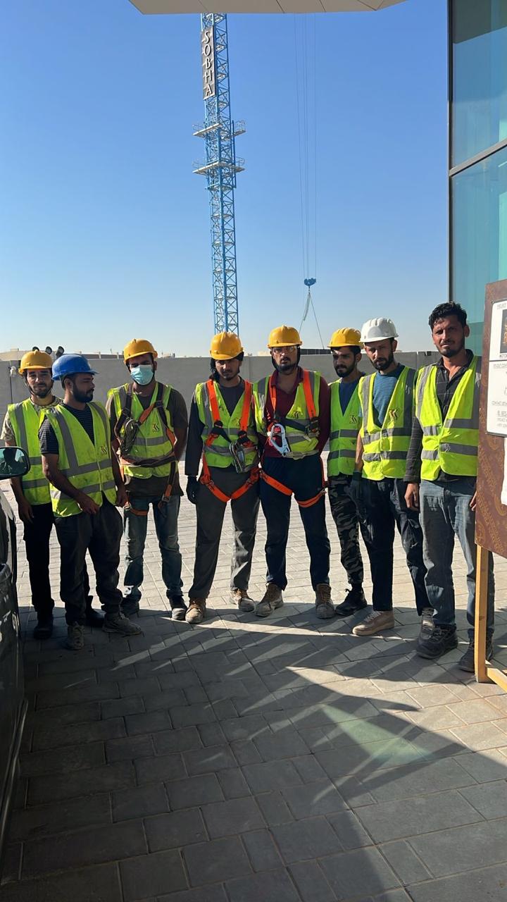Holy Home team — construction crew on Dubai site