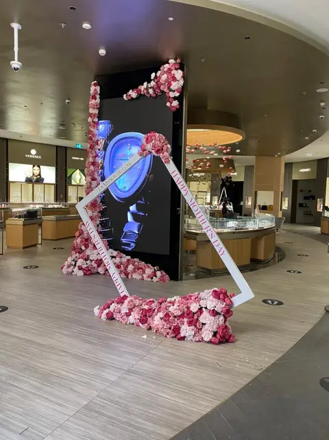 Mother's Day Floral Display