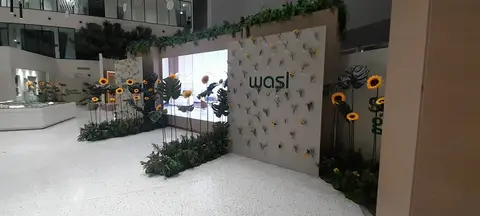 Launch display for wasl South Garden at Wasl Gate, 2025 — MINGASH ENGRAVING & ORNAMENTATION WORKS EST., Wasl Gate, Dubai