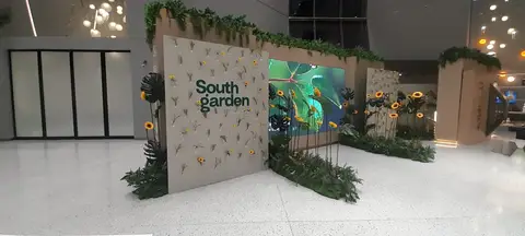 Launch display for wasl South Garden at Wasl Gate, 2025 — MINGASH ENGRAVING & ORNAMENTATION WORKS EST., Wasl Gate, Dubai