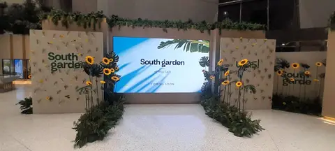 Launch display for wasl South Garden at Wasl Gate, 2025 — a — MINGASH ENGRAVING & ORNAMENTATION WORKS EST., Wasl Gate, Dubai