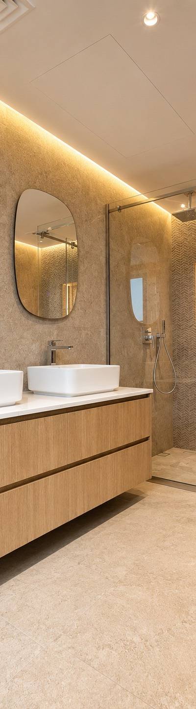 Bathroom vanity cost Dubai: AED 6,000 to 8,000 all-in