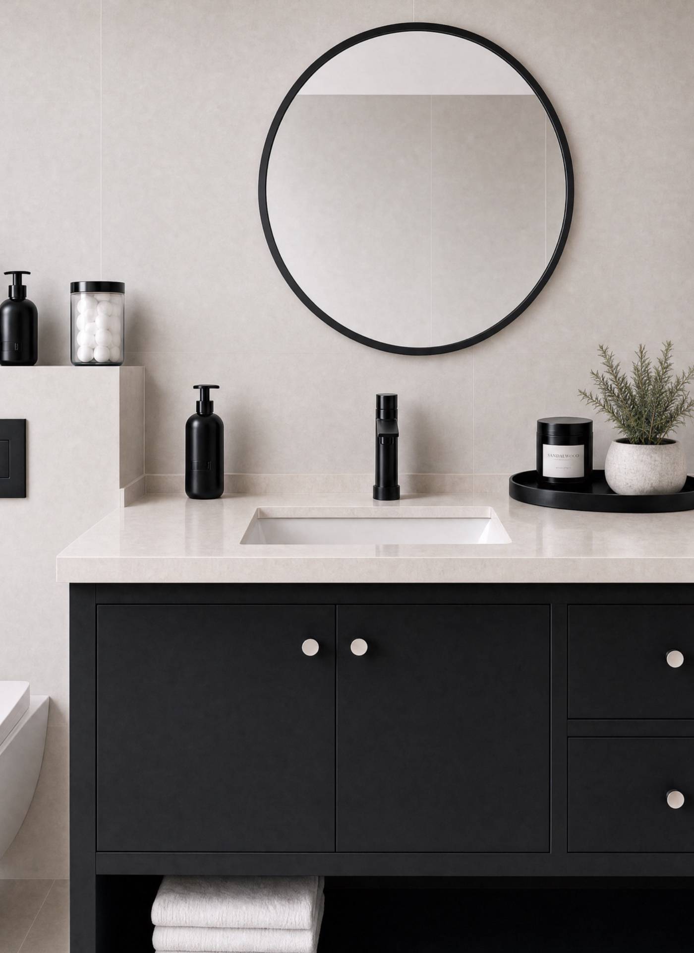 Sleek black <a href=