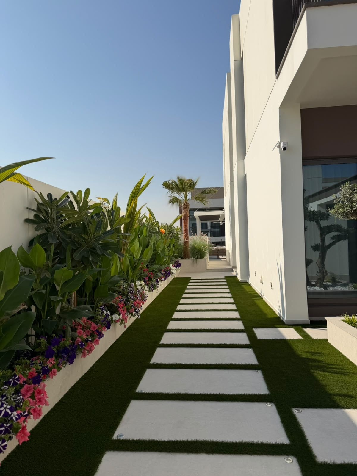 Hardscaping project by A&B Design & Build in Dubai