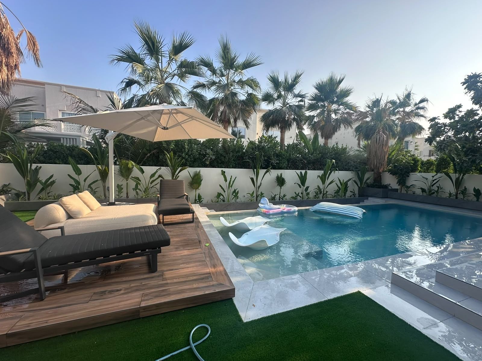 Pool & Outdoor Renovation by A&B Design & Build in Dubai